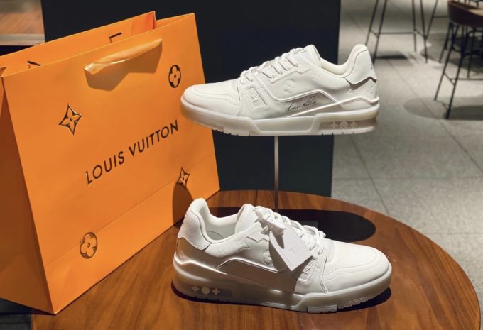 Louis Vuitton Full White Sneaker Billionairemart