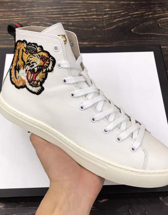white gucci shoes high tops
