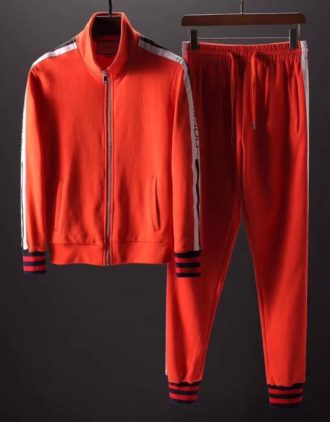 gucci tracksuit orange