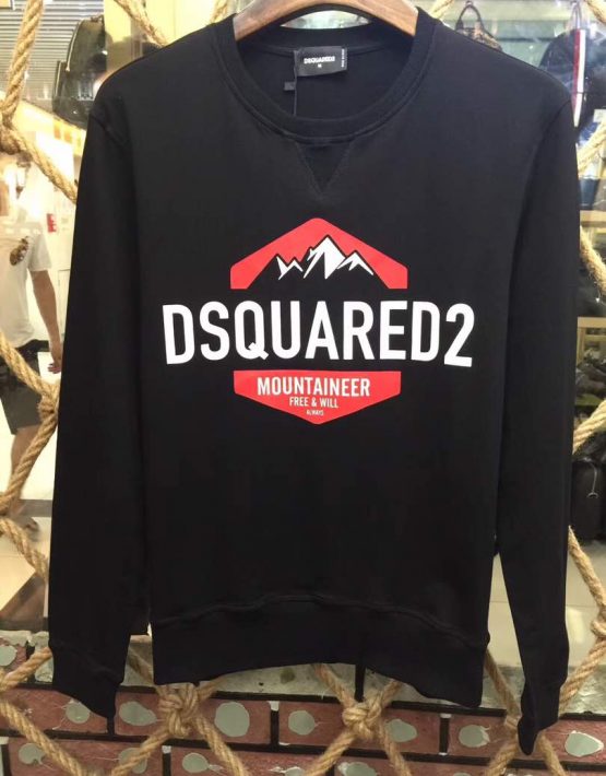 dsquared sweatshirt black