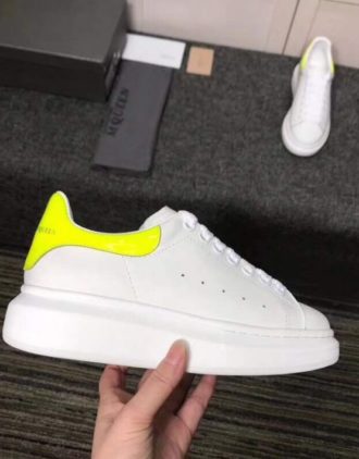 alexander mcqueen yellow sneakers