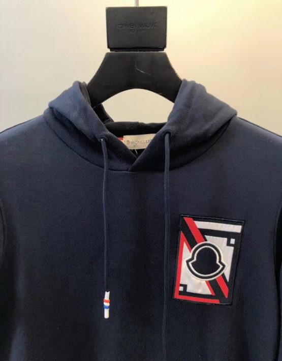 moncler navy hoodie