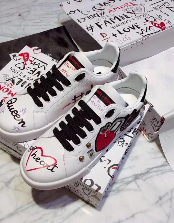 dolce and gabbana queen sneakers