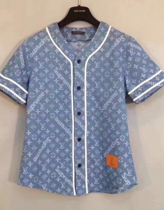 supreme x lv shirt