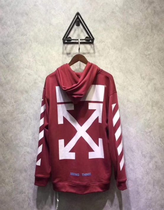 dark red hoodie