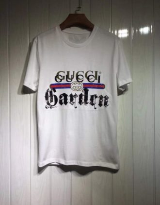 gucci garden t shirt white