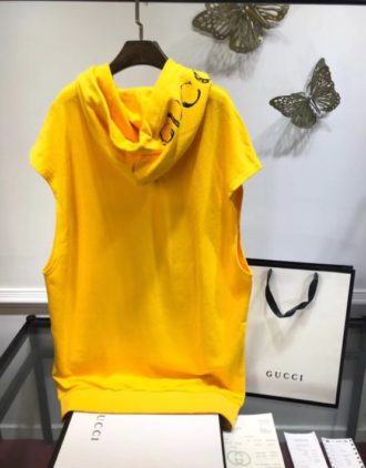 gucci sleeveless hoodie
