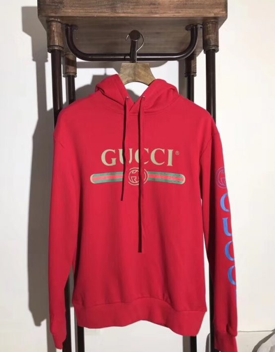 Gucci Hoodie Red Online UP TO OFF