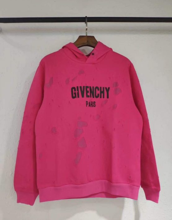 givenchy hoodie pink