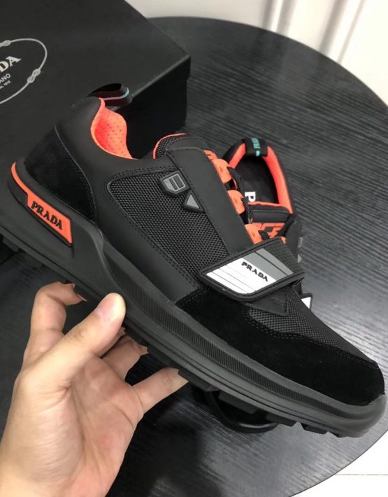 Prada Black Red Sneakers 2018 
