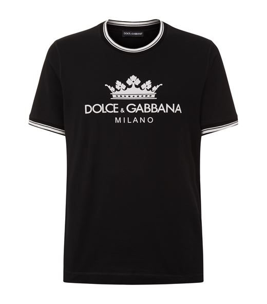 Dolce \u0026 Gabbana Milano Black T-shirt 