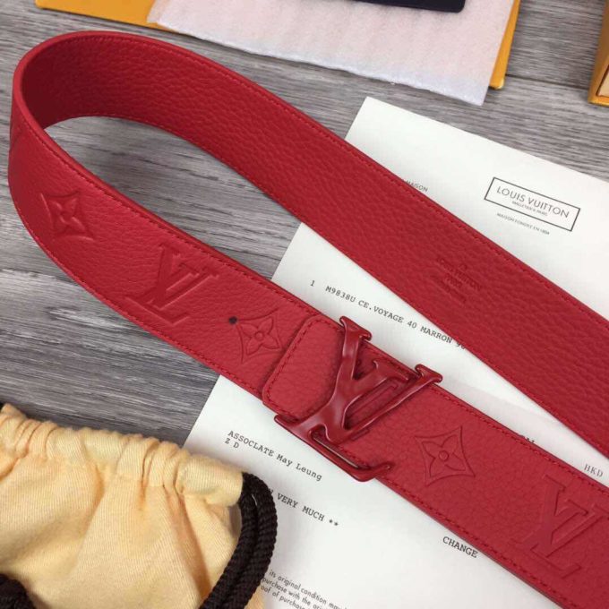 Louis Vuitton Classic Red Belt 2019 Billionairemart