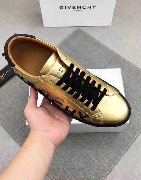 givenchy gold shoes