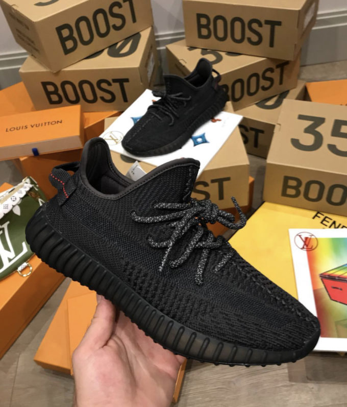 yeezy 350 black november 2019