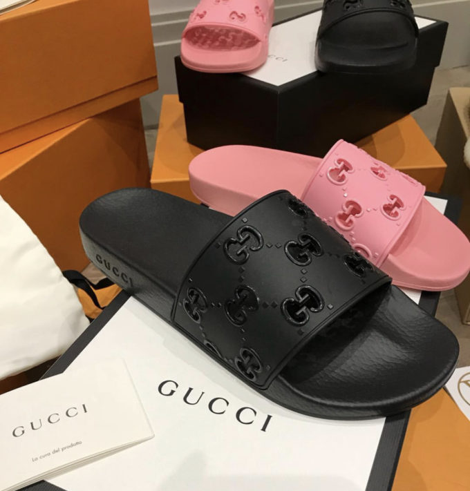 Gucci Pool Slides Men and women â billionairemart