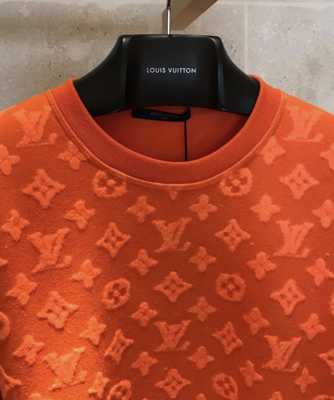 Louis Vuitton MONOGRAM Orange Sweatshirt – Billionairemart