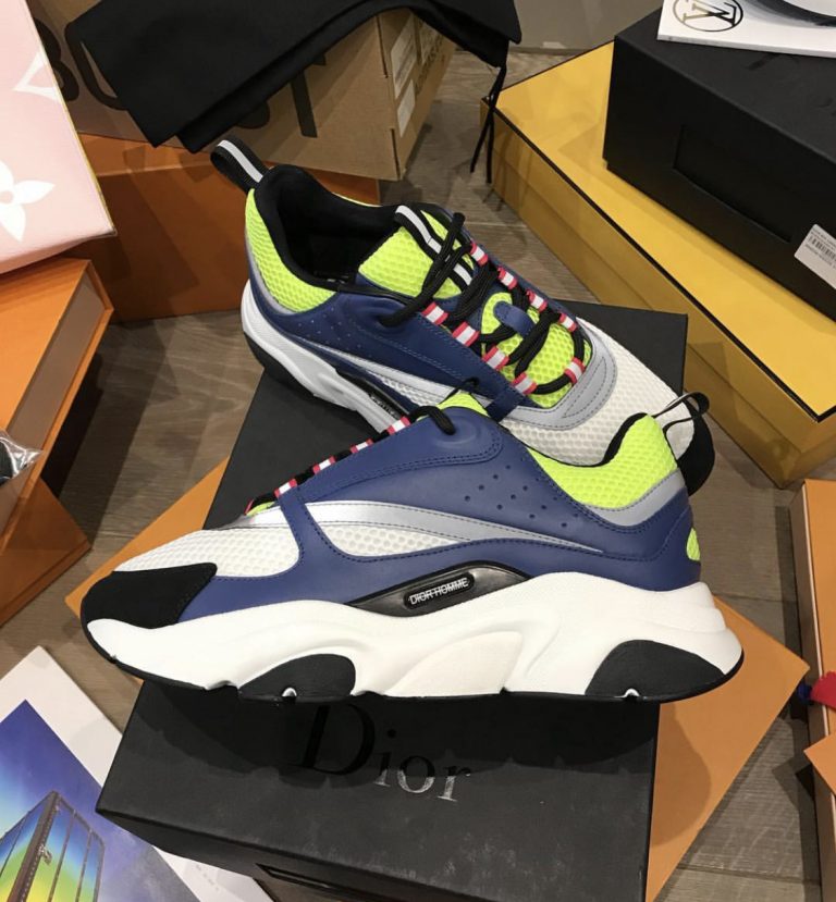 dior b22 blue yellow