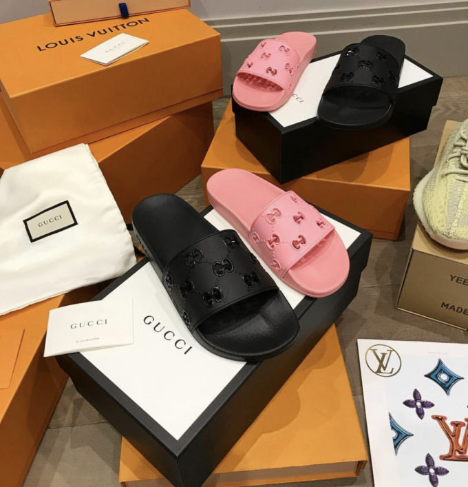 Gucci Pool Slides Men and women â billionairemart