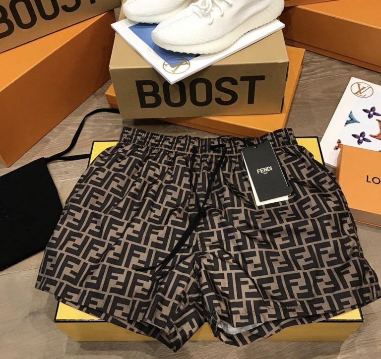 Classic Brown Fendi Shorts – billionairemart