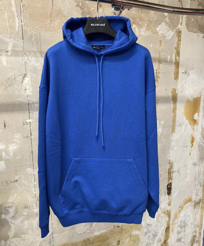 Balenciaga Blue Hoodie 2019 – billionairemart