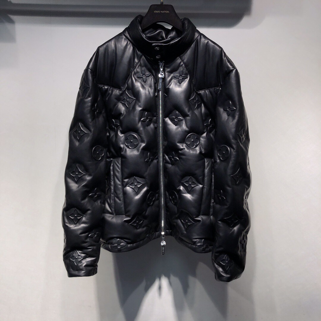 Louis Vuitton Monogram Leather Jacket - The Movies Jackets