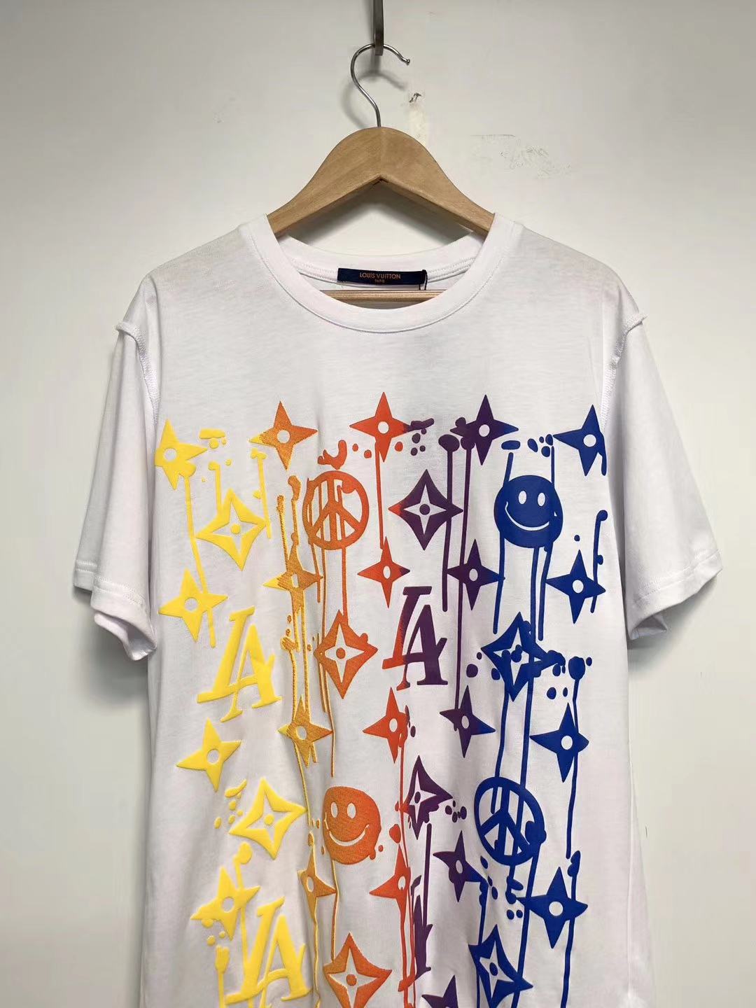 Shop Louis Vuitton 2023 SS Logo T-Shirts (Z1748U) by ☆Again☆