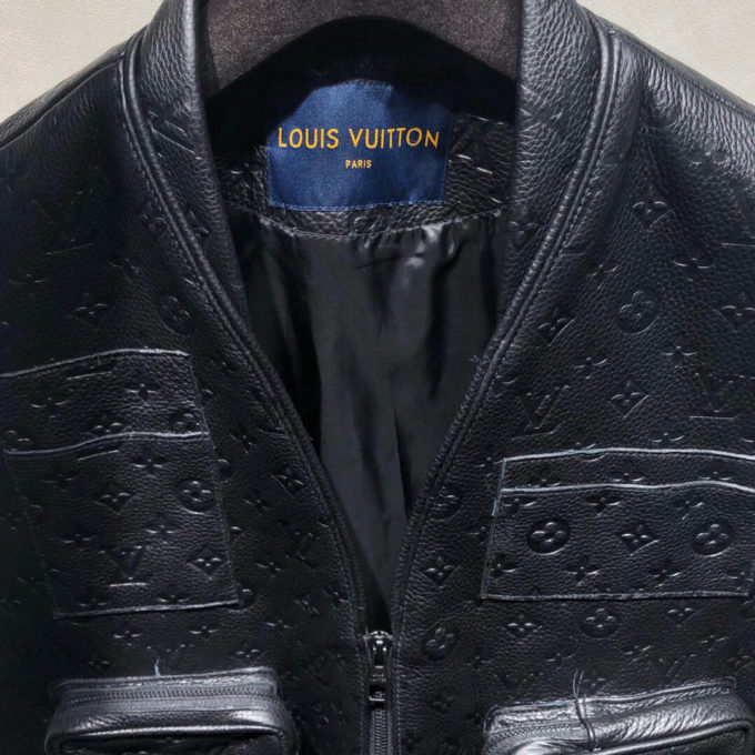 Louis Vuitton Black Leather Vest – billionairemart