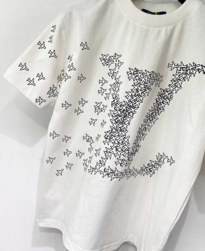 louis vuitton planes t shirt