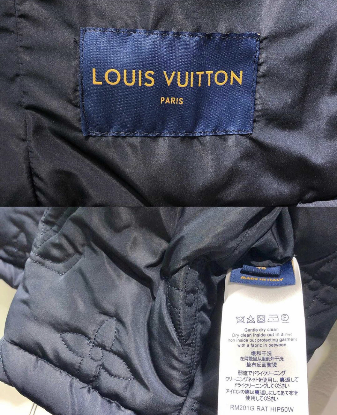 Louis Vuitton MONOGRAM PADDED Jacket – billionairemart