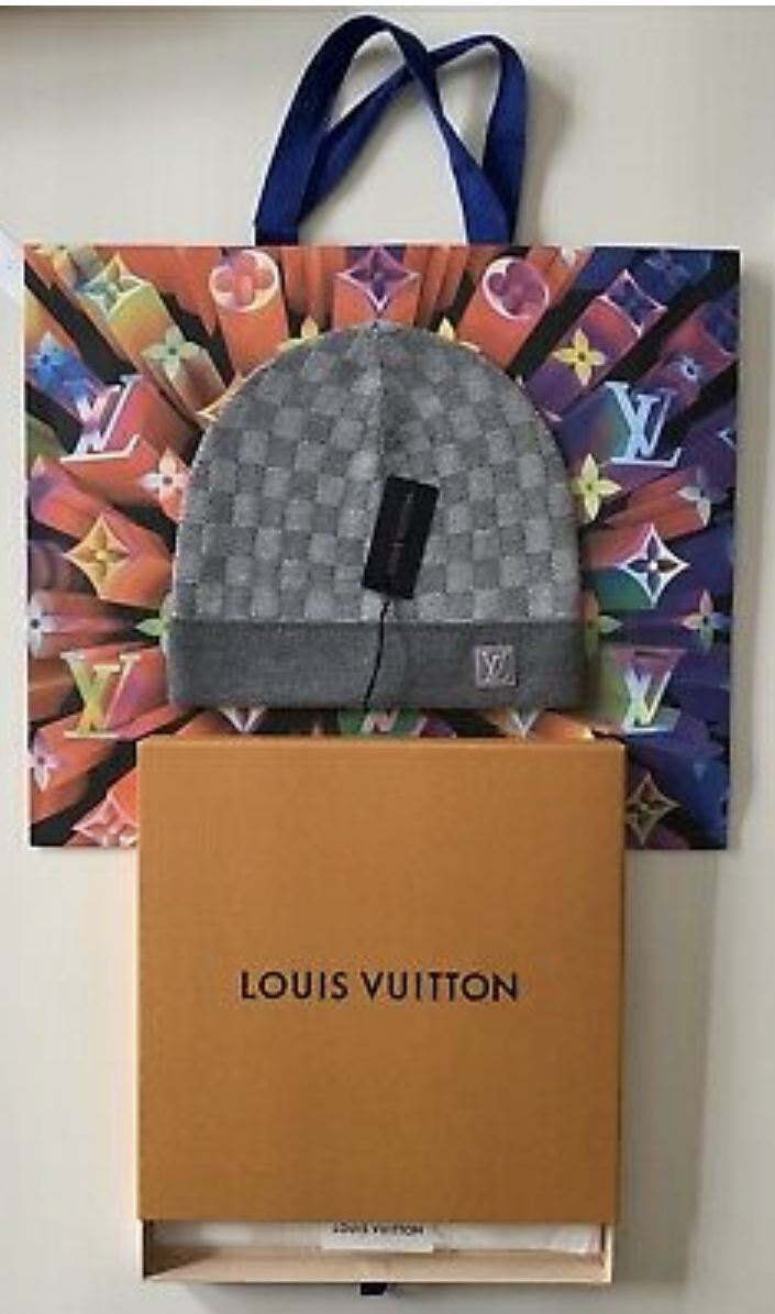 Louis Vuitton Petit Damier Scarf & Hat – billionairemart