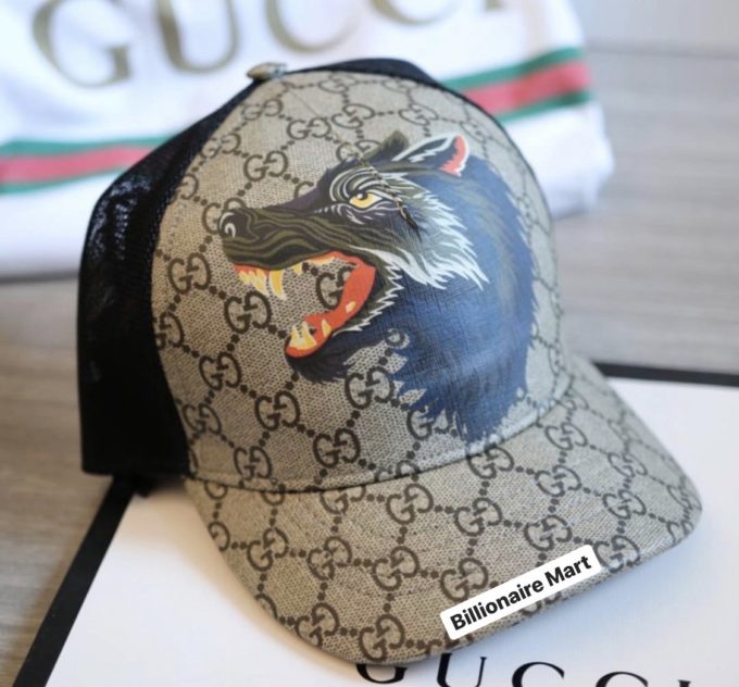 gucci cap wolf