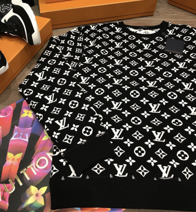 louis vuitton monogram jacquard