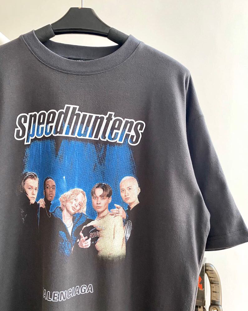 balenciaga speedhunters t shirt