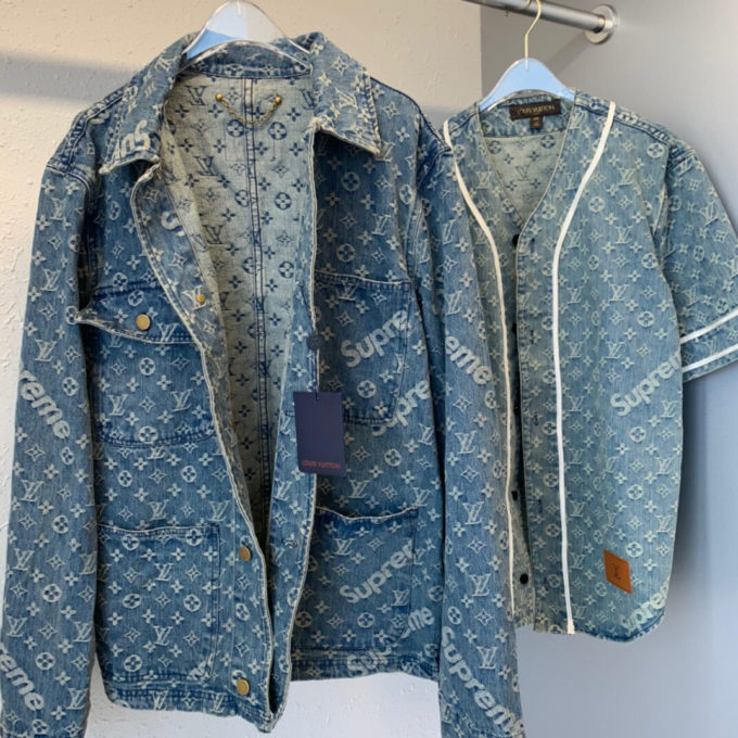 Lv Dauphine Denim Jacket | semashow.com