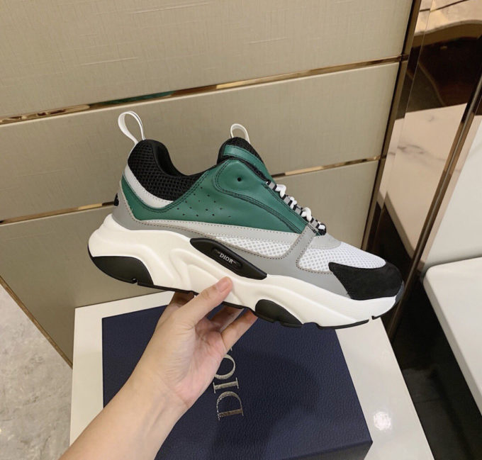 Dior B22 Green And White Sneaker Billionairemart 4859