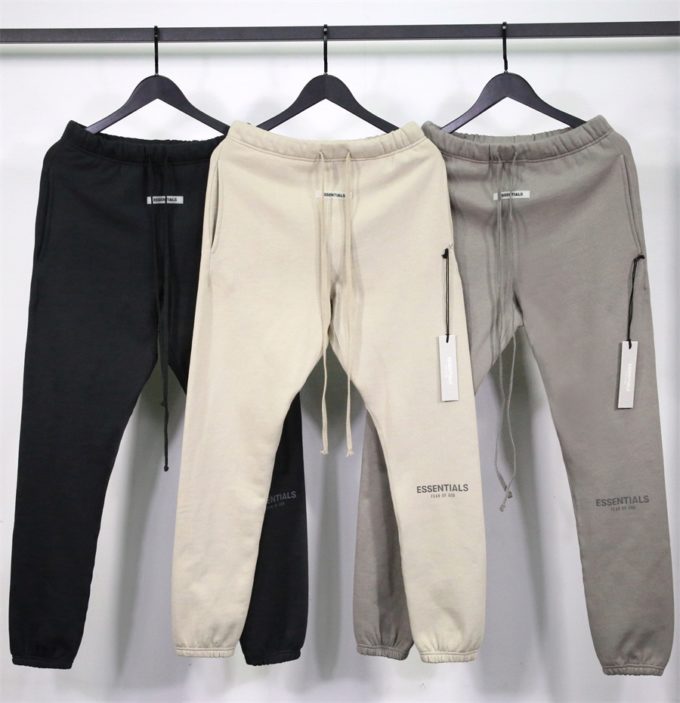 fear of god essentials jogger pants