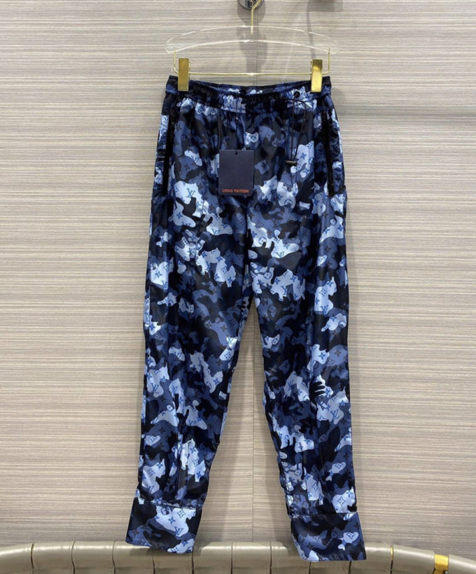 louis vuitton camo pants