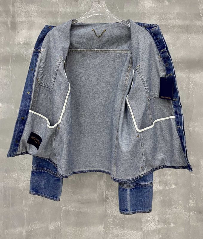 Louis Vuitton® Monogram Denim Workwear Jacket Oil. Size 60 in 2023