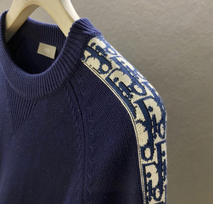 sweater with dior oblique band