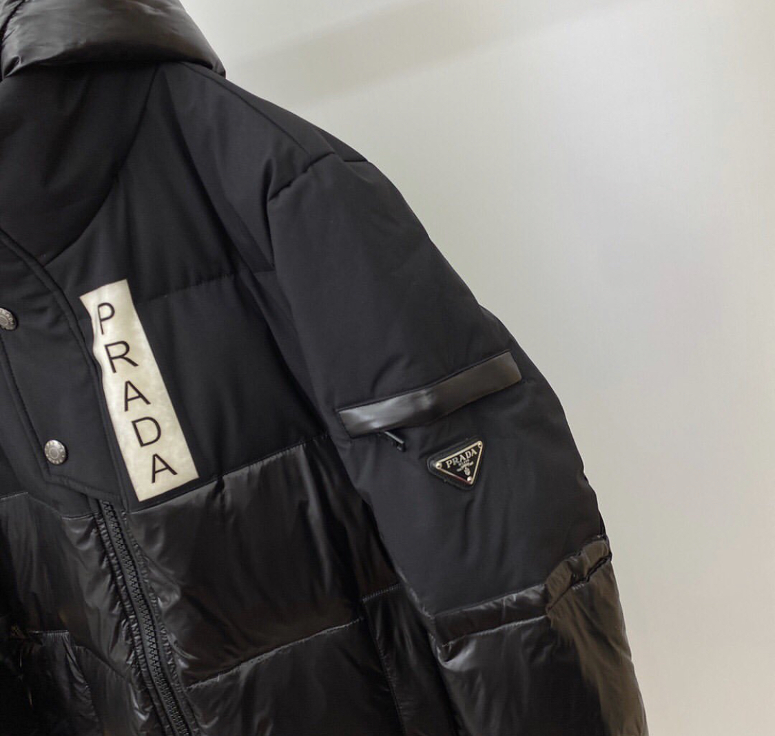 prada puffer blazer