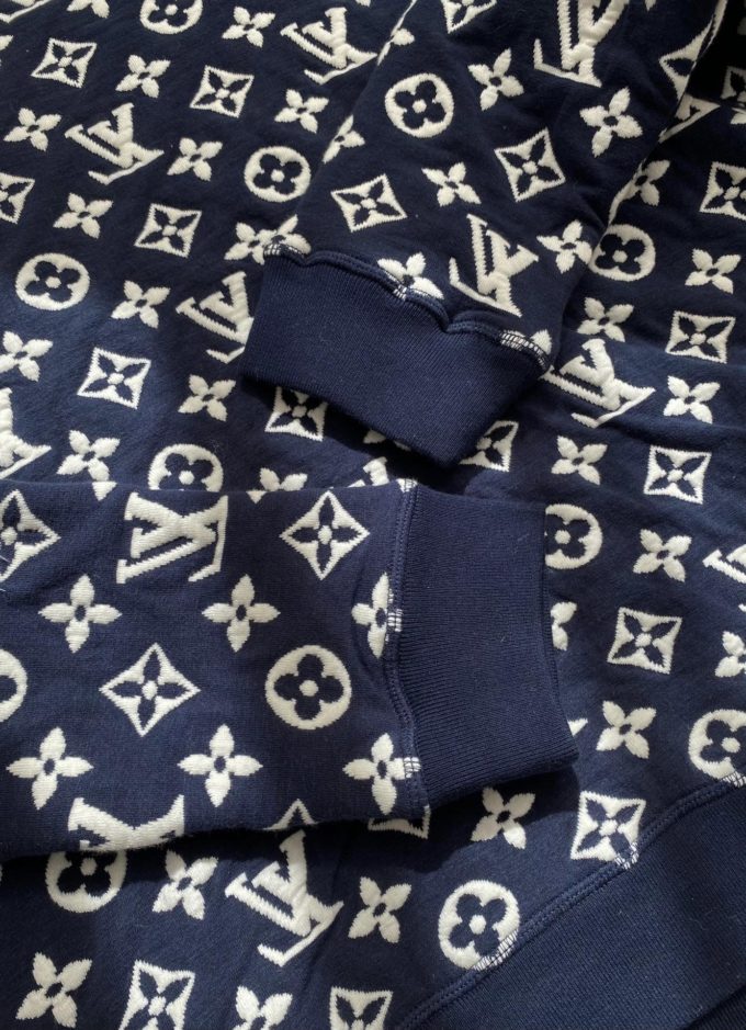 Louis Vuitton Full Monogram Jacquard Crewneck – billionairemart