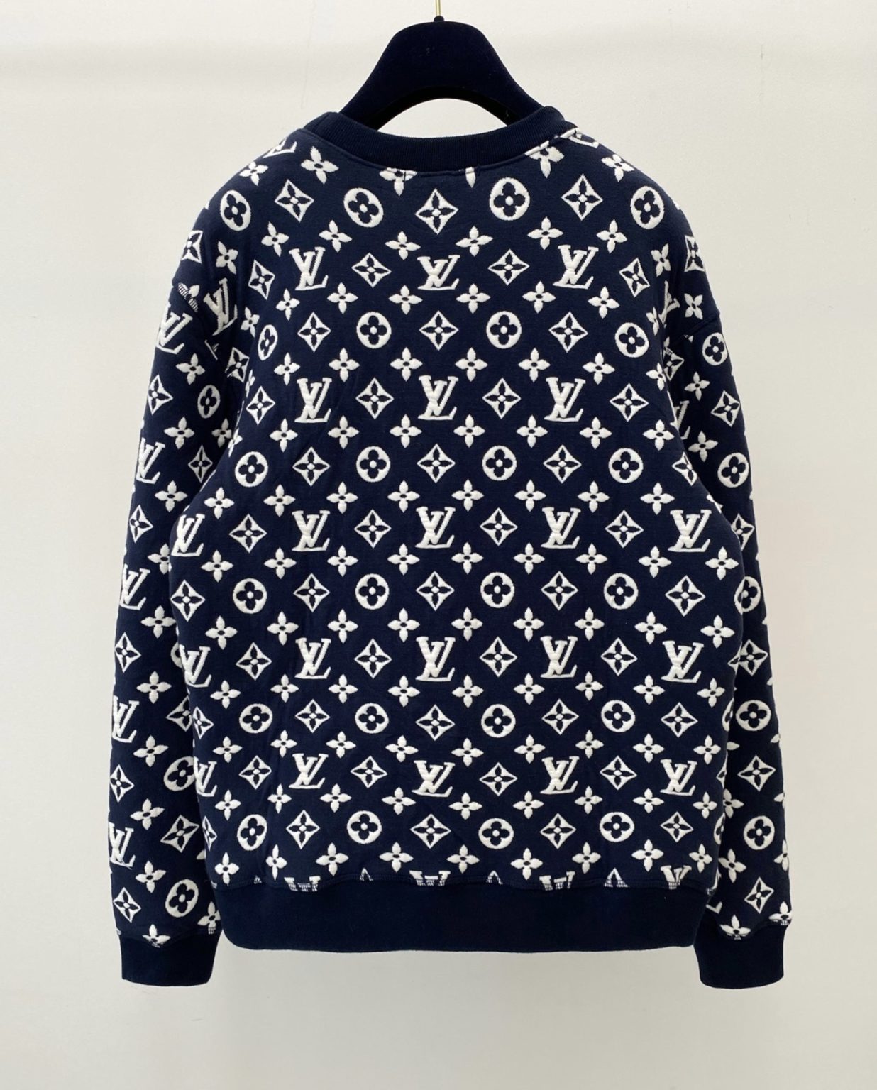 Louis Vuitton Full Monogram Jacquard Crewneck Billionairemart