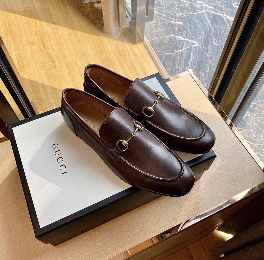 Gucci Jordaan leather loafer – billionairemart