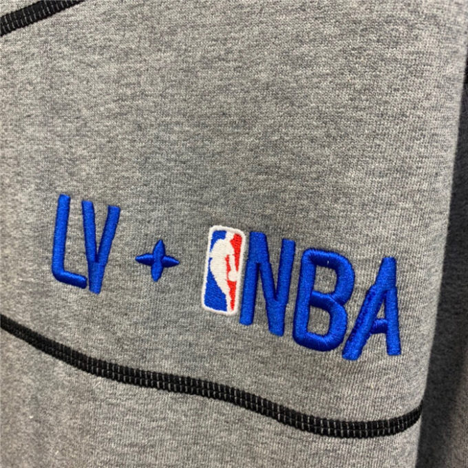 nba tracksuit grey