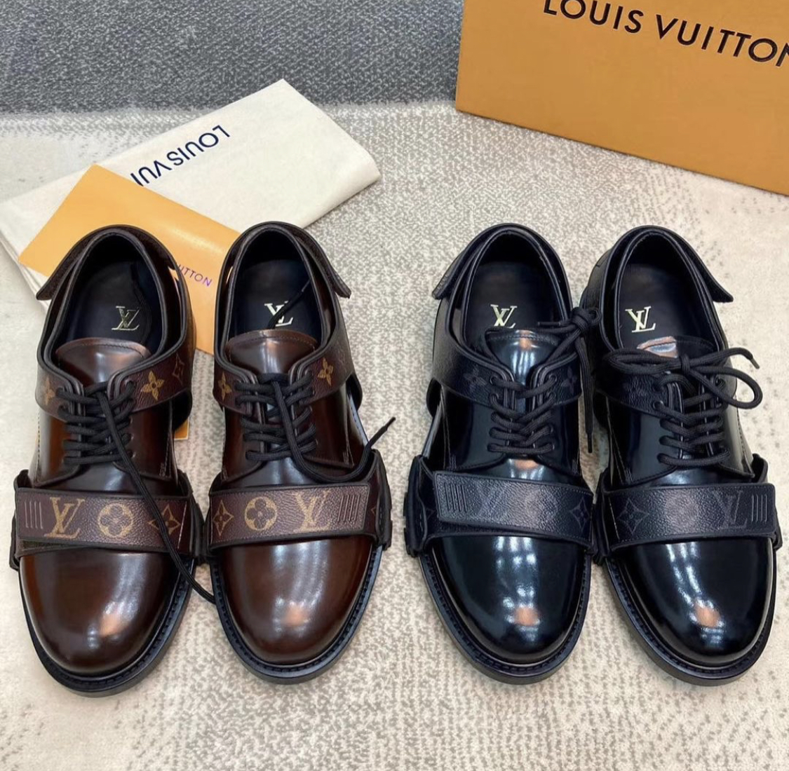 Willard Katsande's expensive Louis Vuitton formal shoe