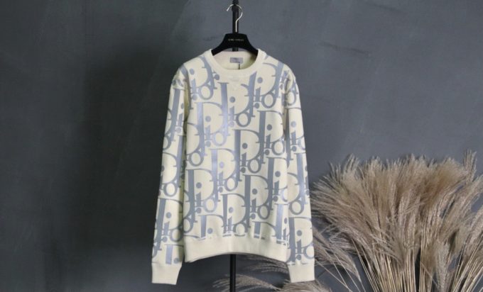 sweater with dior oblique band