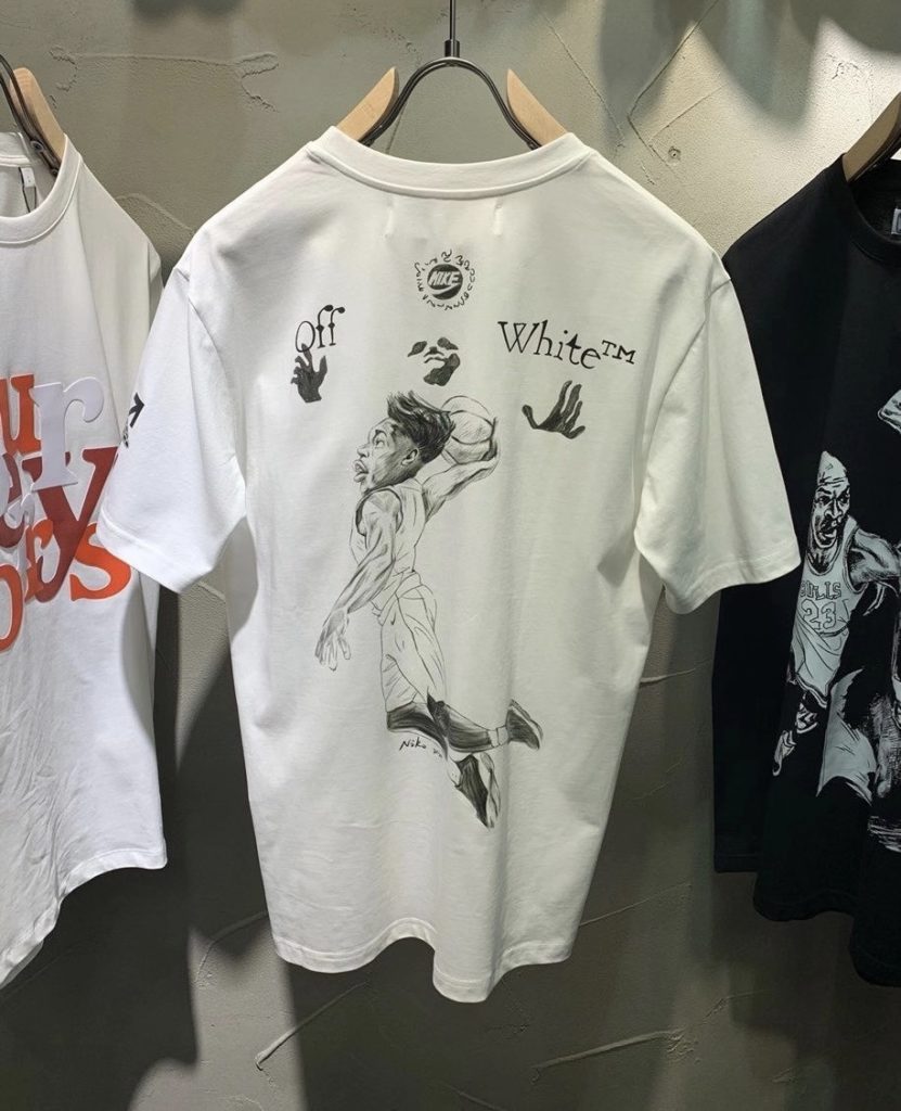 Air Jordan V x Off-White T-shirt – billionairemart