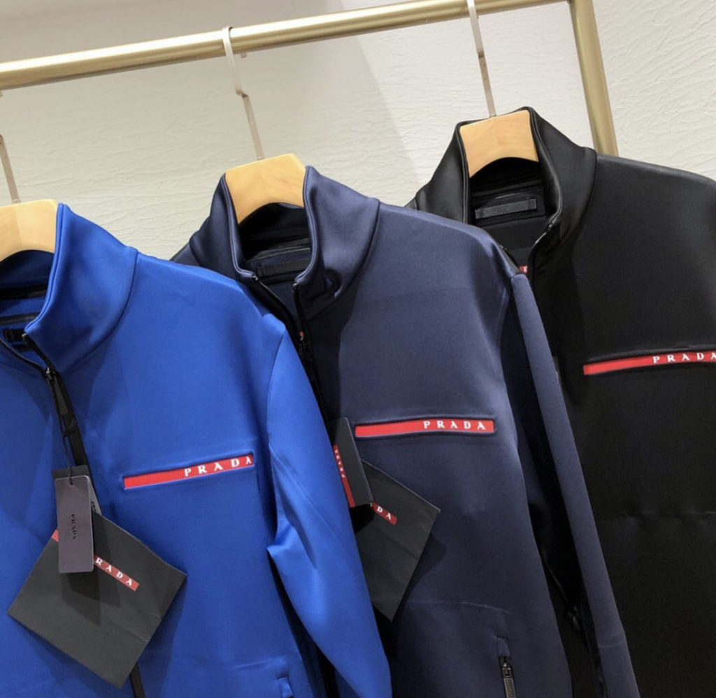 prada tracksuit pants