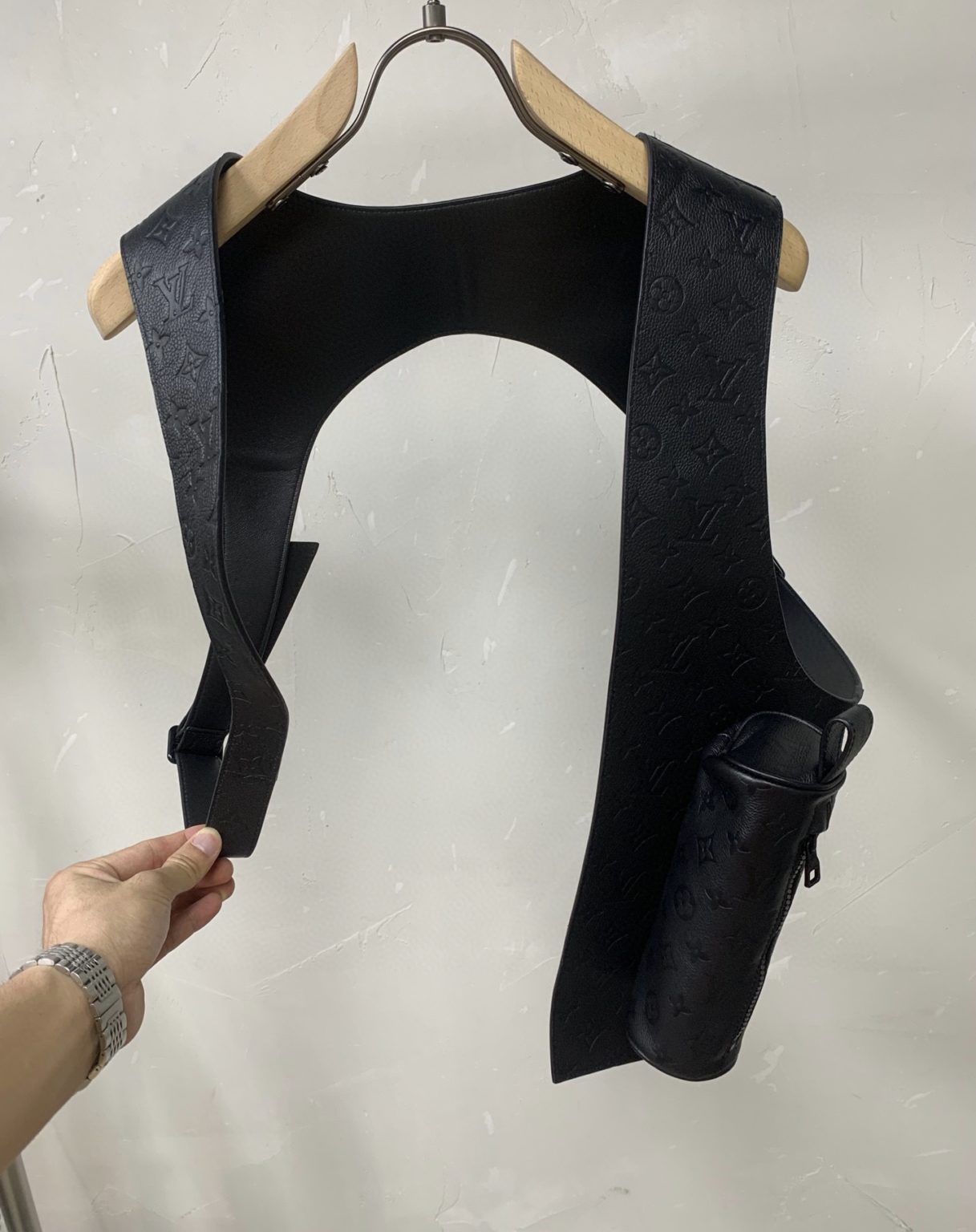 Louis Vuitton 3D POCKET MONOGRAM EMBOSSED MID LAYER billionairemart