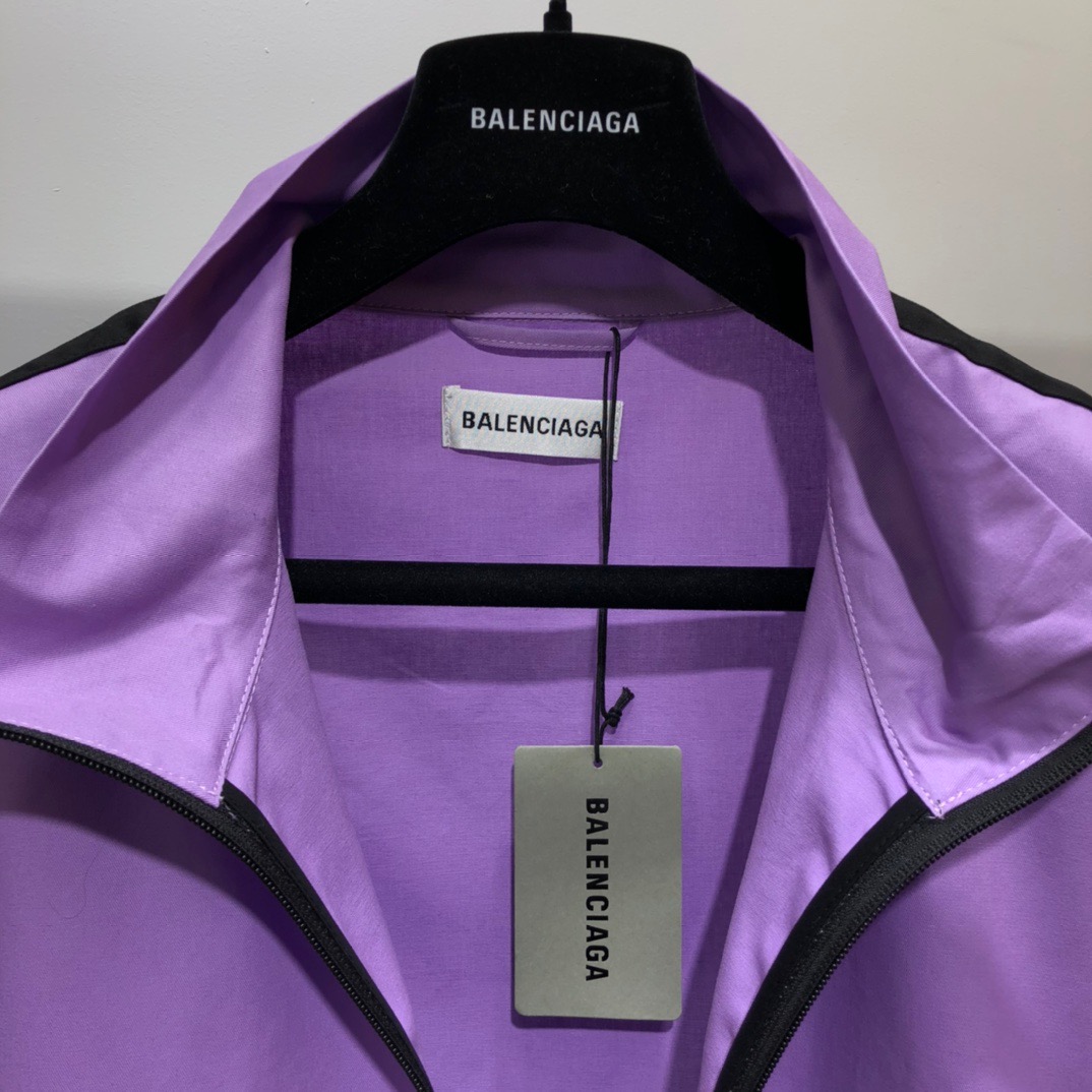 Balenciaga Purple Track Jacket – billionairemart